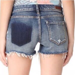 BlankNYC Distressed Denim Shorts The Hiker Short Size 26